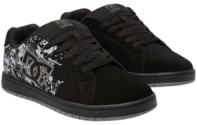 Produktbild von DC - "Gaveler" Skater-Schuhe für Herren, Wildleder GT18352 (44 EU) (Schwarz/Gummi Rosa)