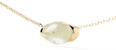 Produktbild von PD Paola Prehnit Bay Goldhalskette 925 Sterling Silber