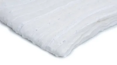 Obrázok produktu pre Yoryo šifón so stuhou, biely 50x125 cm