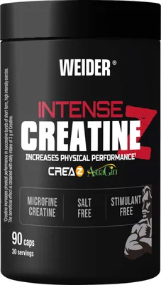 Produktbild von Weider Intense Pure Creatine CreaZ + AstraGin (90 Caps) Unflavoured - Kreatin - Kreatin-Monohydrat