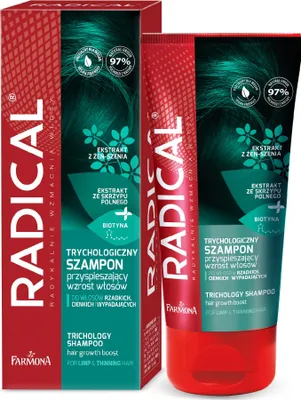 Obrázok produktu pre Farmona Radical Trychologiczny szampon przyspieszający wzrost włosów, 200ml