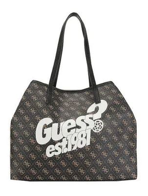Produktbild von Guess Vikky Frauen Tasche Mit Beutel Braun – Einheitsgröße / Braun