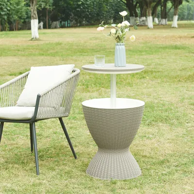 Obrázek produktu pro Chladicí stůl 'Atessa' Cool Bar 58x48,5cm Světle hnědý