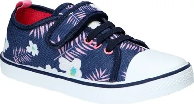 Produktbild von AMERICAN CLUB TEN76 Kinder-Sneaker mit Klettverschluss, Kinderschuhe, Ledereinsatz Marineblaue 32