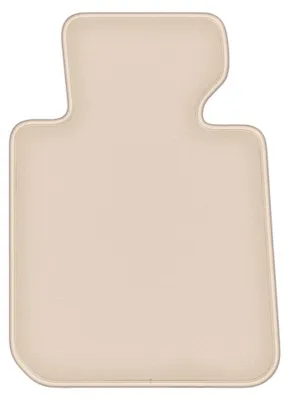 Produktbild von DURBAN Beige Velours-Fahrerfußmatte für BMW 1 E82 Coupé (2007-2013)
