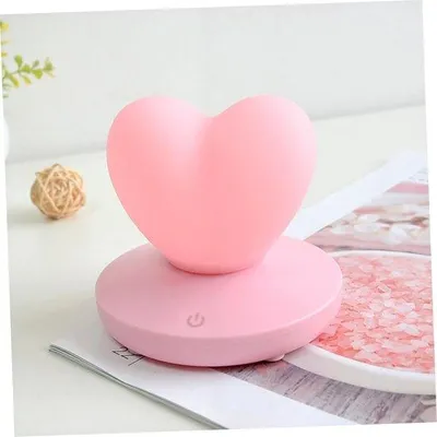 Produktbild von Kreatives Nachtlampchen für Babyzimmer, LED-Lampe, rosa, 10x10x9cm