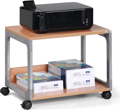 Zdjęcie produktu dla DURABLE Szafka biurowa SYSTEM 48, Srebrny / Buk, 3710124