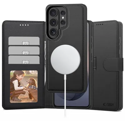 Imagen del producto de Tech-Protect 5906302322800, Funda tipo cartera, para Samsung, Galaxy S26 Ultra, 17,5 cm (6.9"), color negro