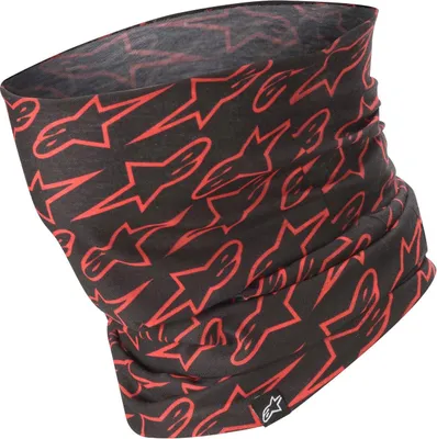 Produktbild von Alpinestars Astars Halswärmer, schwarz/rot, Einheitsgröße