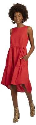 Produktbild von Mint & Mia Damen Dress Benita Kleid, Rot, 36 EU