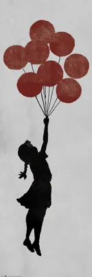 Immagine prodotto di TP 823 Banksy - Ragazza - Palloncini