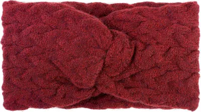 Produktbild von styleBREAKER Damen Strick Stirnband mit Zopfmuster und Twist Knoten, warmes Winter Haarband, Headband, gestrickt 04026044
