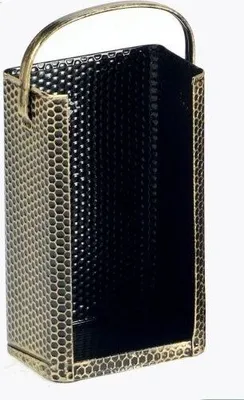Produktbild von FireFix Briketttrage 20 x 14 x 32 cm, messing