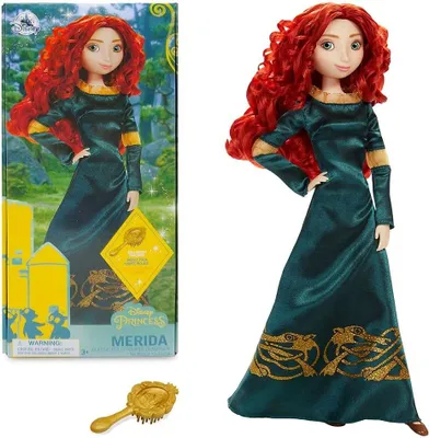 Produktbild von Offizielle Disney Brave - Merida Classic Puppe mit Pinsel