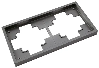 Obrázek produktu pro Rahmen McPower ''Shallow'' 2-fach, anthrazit