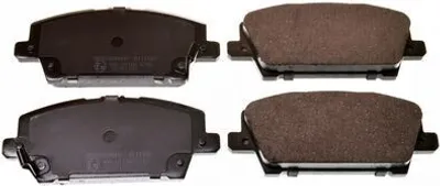 Produktbild von DENCKERMANN Bremsbeläge Satz Vorne Bremsklötze für HONDA CIVIC VIII Hatchback (FN, FK) B111182