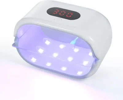 Obrázek produktu pro UV lampa na pryskyřici, 36 W, oboustranná UV lampa na vytvrzování pryskyřice, podporuje dvě vlnové délky, funkce rychlejšího vytvrzování a času (2 m, 3 m, 5 m), digitální displej, lehká, přenosná, pro formy na pryskyřici, výrobu šperků/DIY řemeslné dekorace