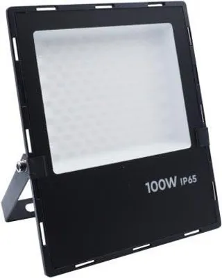 Produktbild von Außenstrahler SCHWARZ 100W IP65 - Neutralweiß 4000K - 5500K