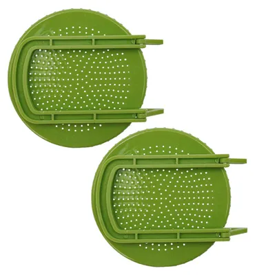 Produktbild von Keimdeckel mit Ständer, Bohnenkeimdeckel für Einmachgläser, BPA-freier Kunststoff, Keimset, einfaches Keimwerkzeug für Alfalfa, Brokkoli und Salat