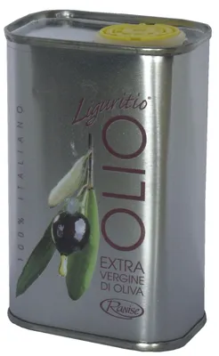Immagine prodotto di Olio extravergine di oliva Liguritio in lattina 500 ml. - Ranise