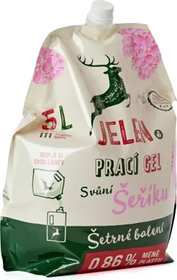 Produktbild von JELEN Waschgel mit Fliederduft 5 l (111 Wäschen)