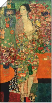 Produktbild von ARTland Poster Die Tänzerin Größe: 20x40 cm