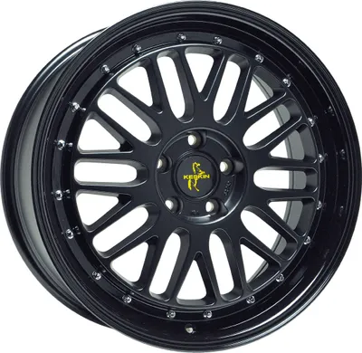 Produktbild von 19 Zoll KESKIN KT22 5x112 ET45 Alufelgen MATT BLACK PAINTED