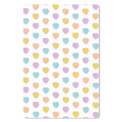 Produktbild von MuchoWow® Mauspad Mousepad Herz - Muster - Pastell 40x60 cm - Mousepads - Maus Mat - Pad - Mausunterlage - Schreibtisch Accesoire