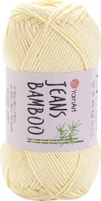 Obrázok produktu pre Yarn Art Jeans Bamboo 103 Cream Pletacia priadza