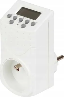 Produktbild von Digitaler Zeitschalter CT4 Countdownfunktion 230V 3500W Schwarz Aufputz