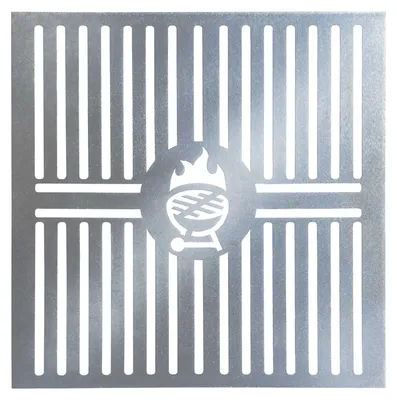 Produktbild von Dreamgarden Grillrost SQUARE Edelstahl Feuerrost Bratrost Grillgitter Grilleinsatz