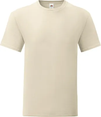 Produktbild von Fruit Of The Loom Herren T-Shirt Iconic (5 Stück/Packung) PC4369 (S) (Natur)