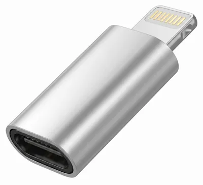 Immagine prodotto di Adattatore da Type-C a Lightning Blue Star - bianco