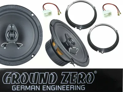 Produktbild von Ground Zero GZIF65X Lautsprecher Einbau Set passend für Ford Fiesta JA8 2008-2017 Tür 240 Watt