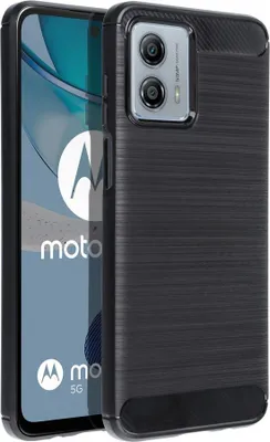 Image de CARBONE adaptable sur MOTOROLA G53 / G13 noir