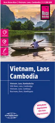 Immagine prodotto di Mappa Reise Know-How Vietnam, Laos, Cambogia (1:1.200.000)