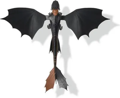 Image de Figurine Krokmou Plasma Blast Dragons Movie, 35 cm, Interactive, Sons et Lumières