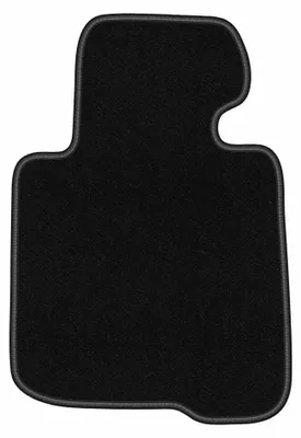 Image de Tapis conducteur en moquette pour BMW 4 F36 2014- (Gran coupe) – 1 pièce, noir, sur mesure – Wielganizator BASIC