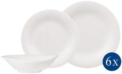 Zdjęcie produktu dla Zestaw obiadowy Villeroy & Boch Essential, 18-częściowy, EC