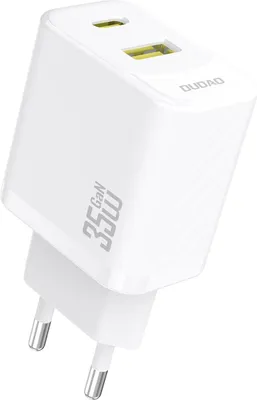 Immagine prodotto di Caricabatterie GaN 35W USB-C USB-A PD 2 porte senza cavo Dudao