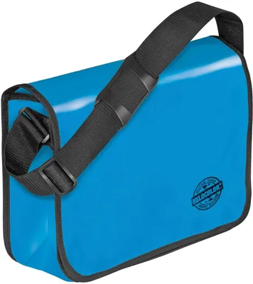 Produktbild von Umhängetasche Velocolor 375x315x110mm LKW-Plane blau Packung mit 5 Stück