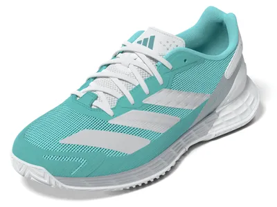 Image de Adidas Defiant Speed 2, chaussures de tennis pour femmes, couleur turquoise, taille 3823