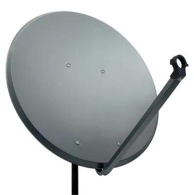 Produktbild von PremiumX PXA100 Satellitenschüssel 100cm Aluminium Anthrazit Satellitenantenne SAT Spiegel