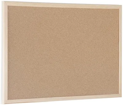 Produktbild von Bi-Office Korktafel mit Holzrahmen, 400 x 300 mm