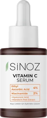 Produktbild von Sinoz Tone Evening Brightening Vitamin C 4% + Niacinamide 2% Face Serum 30 ml Für alle Haut