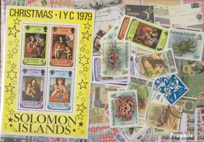 Produktbild von Briefmarken Salomoninseln 25 verschiedene Marken