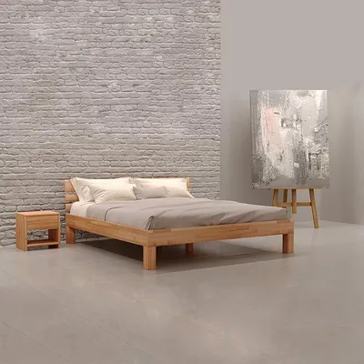 Obrázek produktu pro Postel Julia z masivního buku, rozměry 160x200 cm