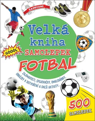 Zdjęcie produktu dla Velká kniha samolepek Fotbal