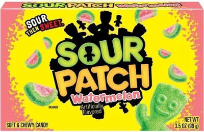 Produktbild von Sour Patch Kids - Watermelon Theatre Box - 99g