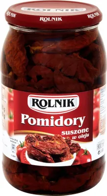 Zdjęcie produktu dla Pomidory suszone w oleju Rolnik 900 ml